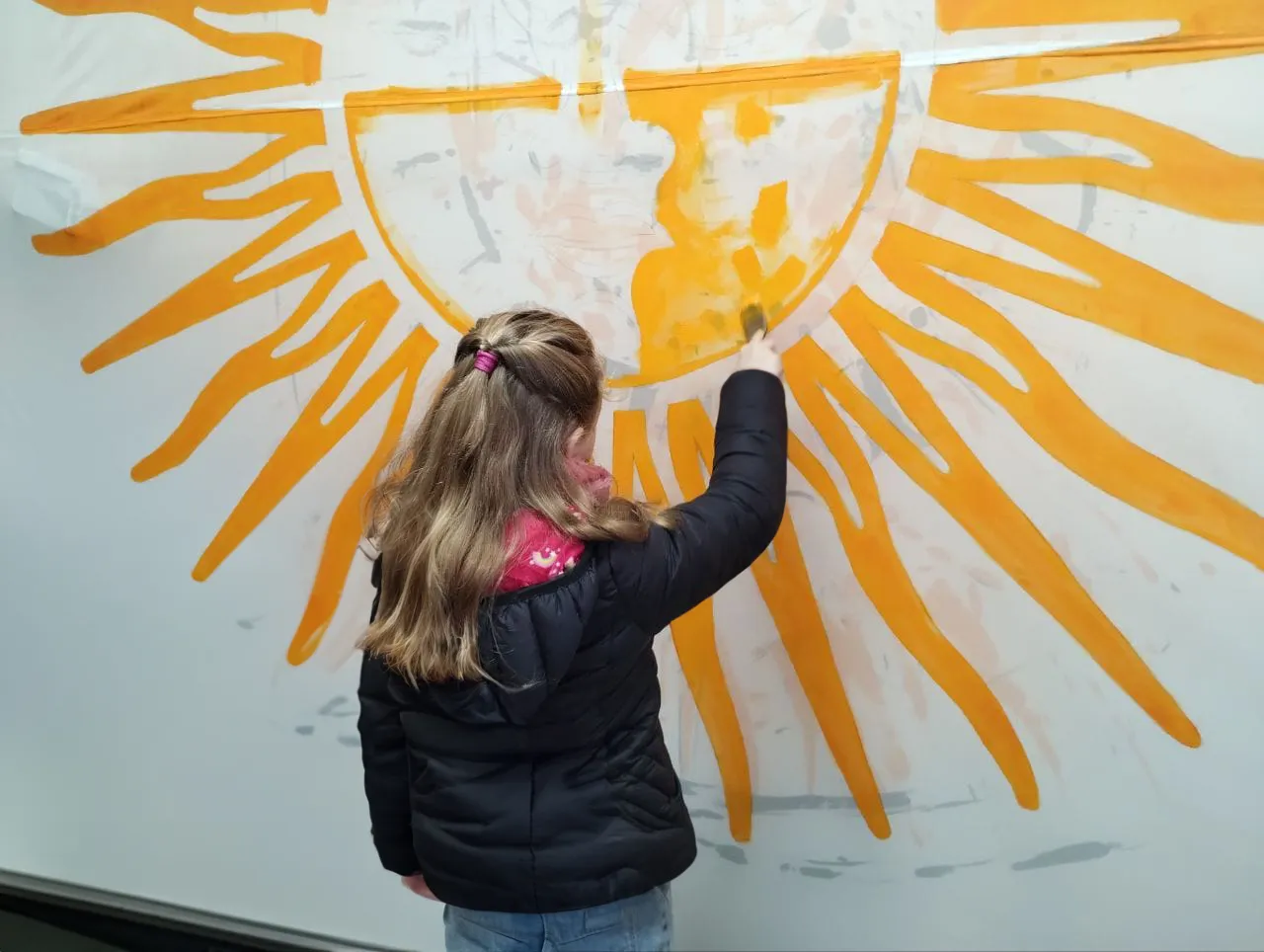 actividad taller de banderas CABA